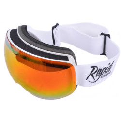 Apex White Ski Goggles