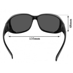 Medium Black Overglasses